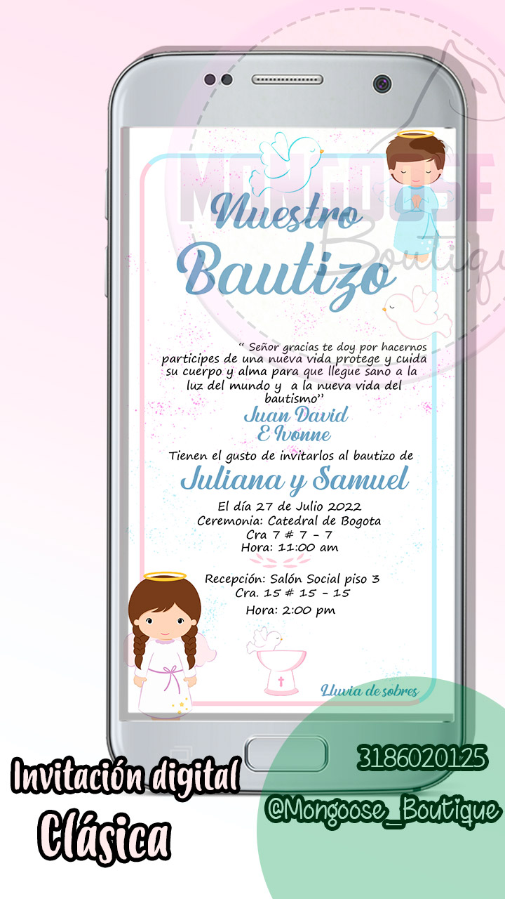 Clasica - Bautizo Hermanitos 1 Clasica - Bautizo Hermanitos