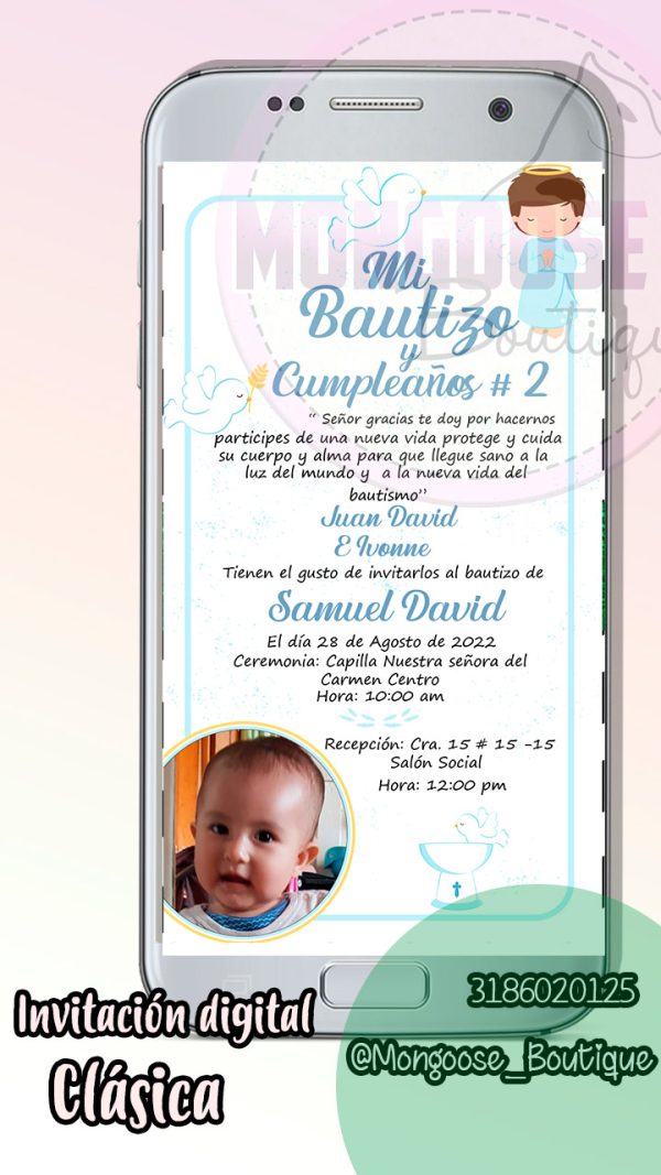 Clasica - Bautizo Angelito