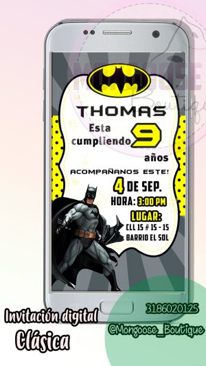Clasica - Cumpleaños Batman