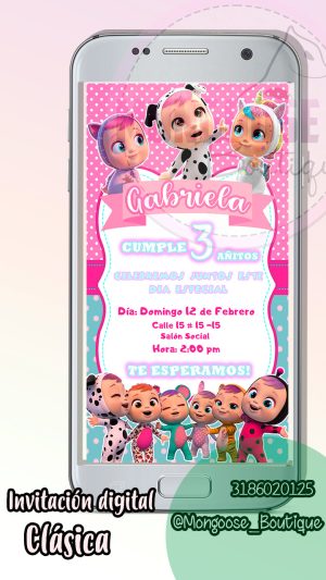 Clasica - Cumpleaños Bebés Llorones