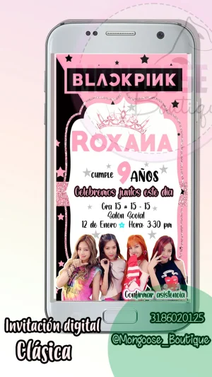 Clasica - Cumpleaños BlackPink