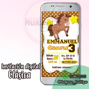 Clasica - Cumpleaños Caballo