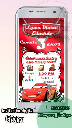 Clasica - Cumpleaños Cars