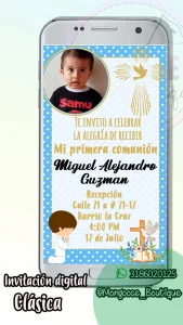 Clasica - Primera Comunion Azul 2