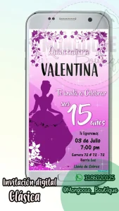 Clasica - Quince años Morado 2