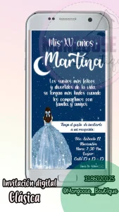 Clasica - Quince años Azul 2