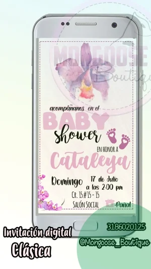 Imagen - Baby Shower Niña Cataleya
