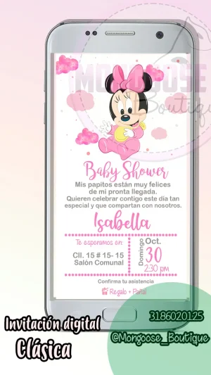 Imagen - Baby Shower Niña Minnie