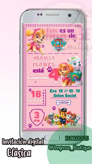 Clasica - Paw Patrol