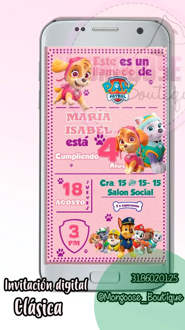 Clasica - Paw Patrol