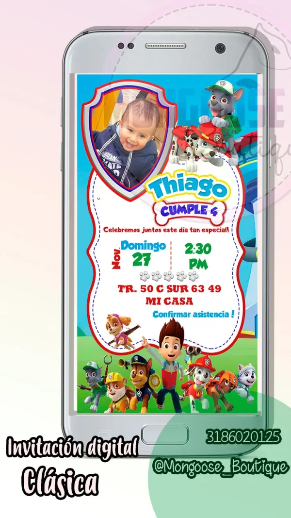 Clasica - Paw Patrol