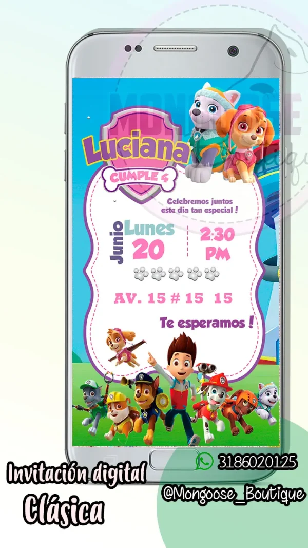 Clasica - Paw Patrol