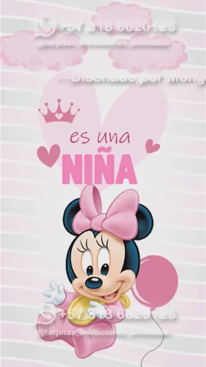 Video - Baby Shower Niña Minnie BB