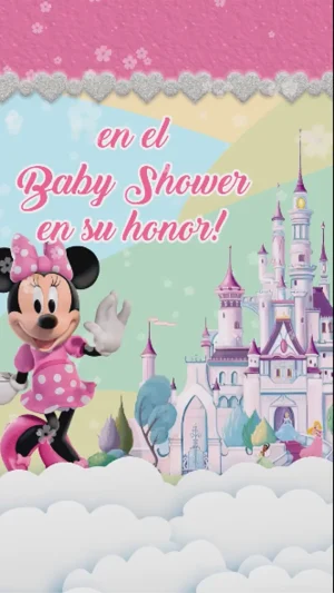 Video - Baby Shower Niña Minnie Princesa