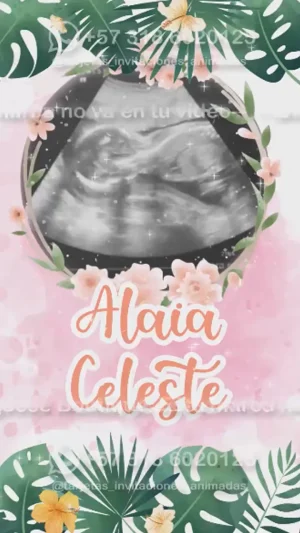 Video - Baby Shower Niña Bosque