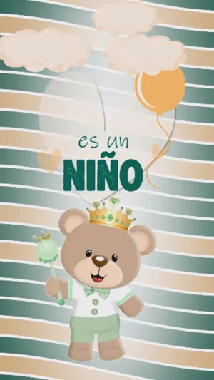 Video - Baby Shower Niño Oso Verde