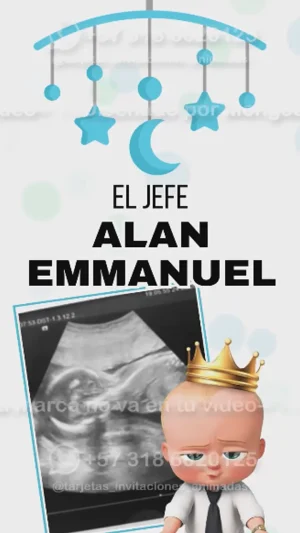 Video - Baby Shower Niño Jefecito