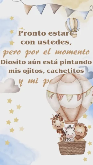 Video - Baby Shower Niño Safari globos