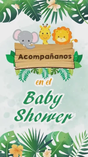 Video - Baby Shower Niño Safari