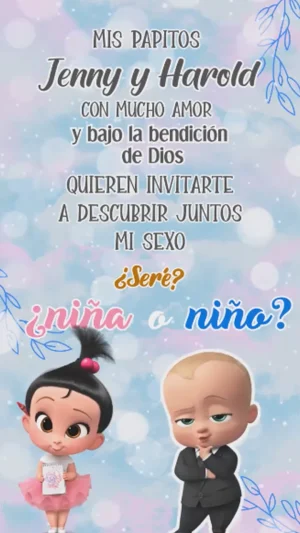 Video - Revelación de Genero Jefecito